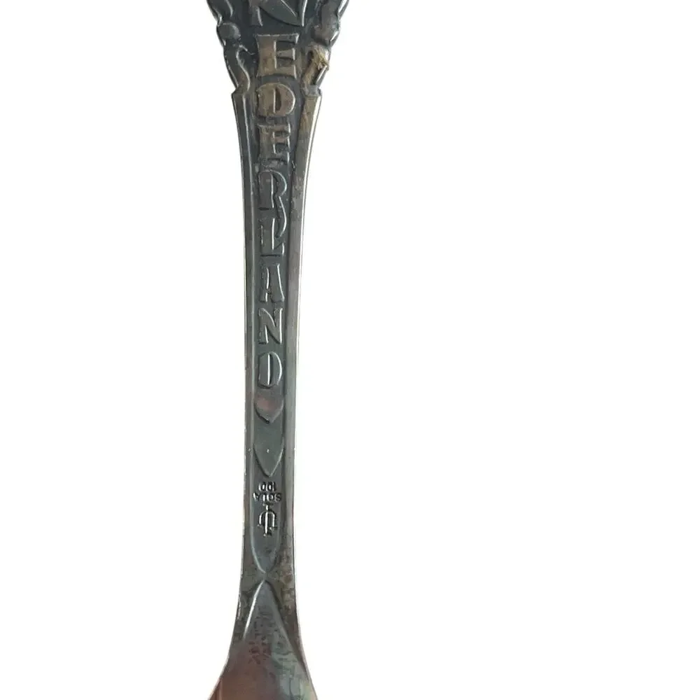 Sola Pleet Spoons Set of 6 in Box Nederland Netherlands Demitasse Unpolished